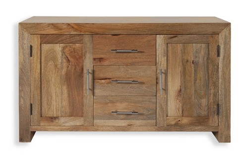 Solid mango sideboard cupboard - solid,