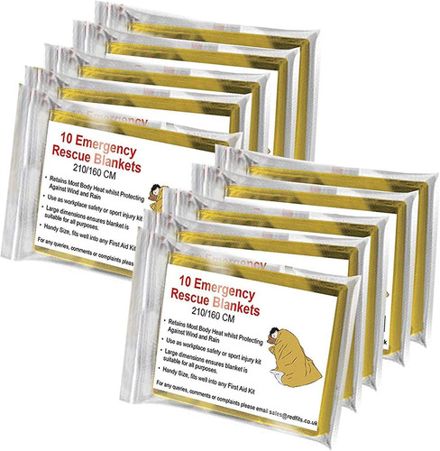 Emergency foil blankets - foil, 210