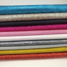 Approx 54 " Width Fine Glitter Fabric Sparkly  Fabric Cotton Crafts Material UK