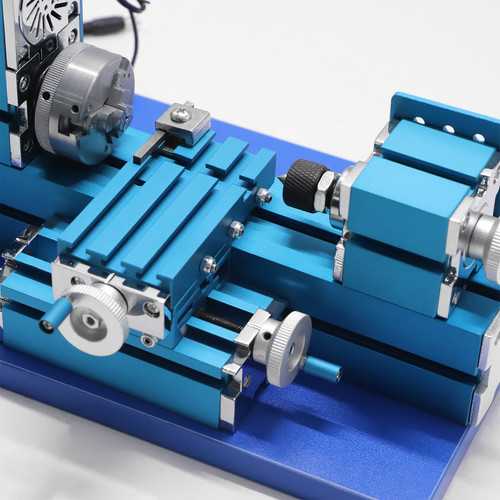 Mini metal lathe machine 36w - metal,