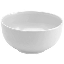 6  LARGE WHITE MELAMIN Bowls , 700ml, breakfast cereal noodle rice