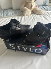 Golf Shoes Mens Black Stylo