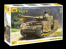 Zvezda 1/72 scale Panzer IV