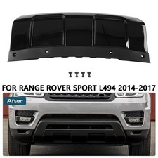 FOR RANGE ROVER SPORT L494 SKID PLATE PANEL FRONT BUMPER TOW EYE COVER 2013-2017