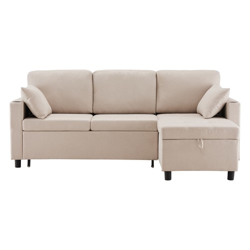 Pull out sofa bed shape - bed, l