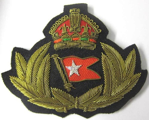Titanic officers cap badge - cap,