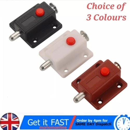 Window cabinet push button - window,