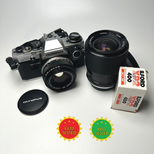 Olympus om10 slr camera - olympus, w/