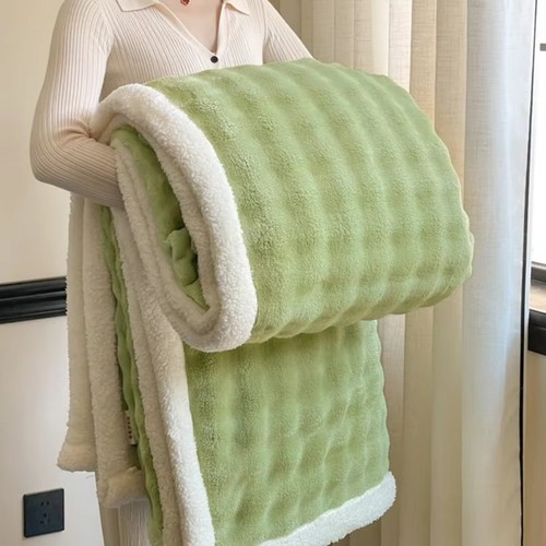 Sherpa fleece blanket - sherpa,