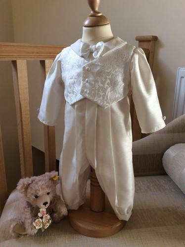 Boys christening gown - gown,