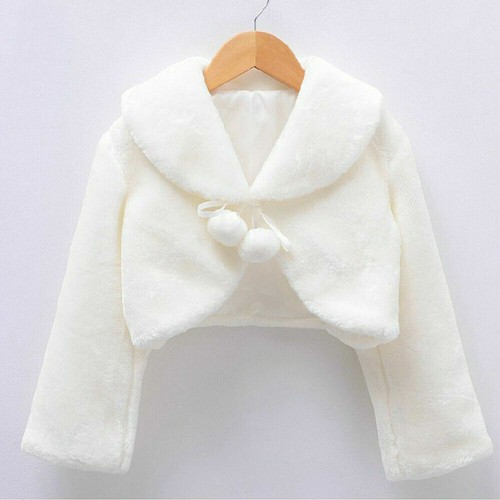 Kids girls white - girls, fur