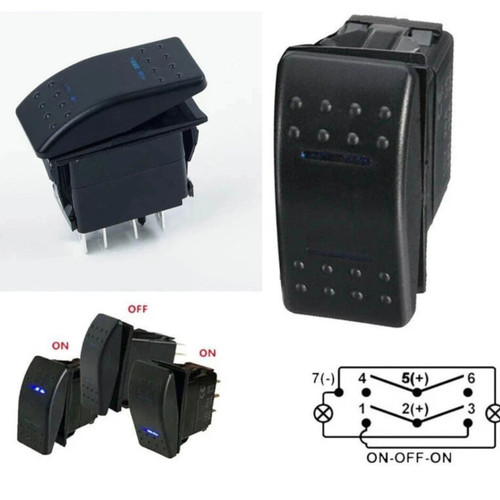 Waterproof rocker switch pin - waterproof,