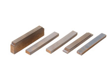 5 x STEEL SLABS PILES WAGON