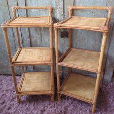 Pair of Vintage Bamboo &