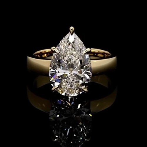 Tcw pear cut moissanite - tcw,