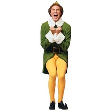 Buddy Elf Excited For Christmas Small Lifesize Cardboard Cutout 88cm