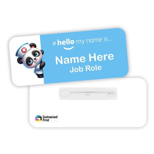 Hello name badge student - name,