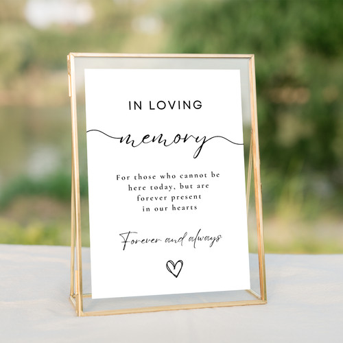 Loving memory wedding - loving, memory,