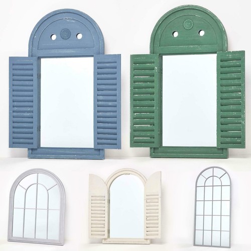 Garden distressed style mirror - style,