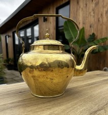 Antique Dutch Copper/brass  Kettle/teapot 4 Pint
