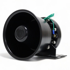Heavy Duty 100w Round Speaker For PA / Amplifier 116dB Amp Vehicle Loud 12v 24v