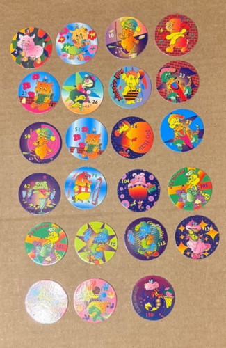 Lot vintage pogs - lot, 22.