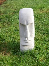 Easter island head solid stone