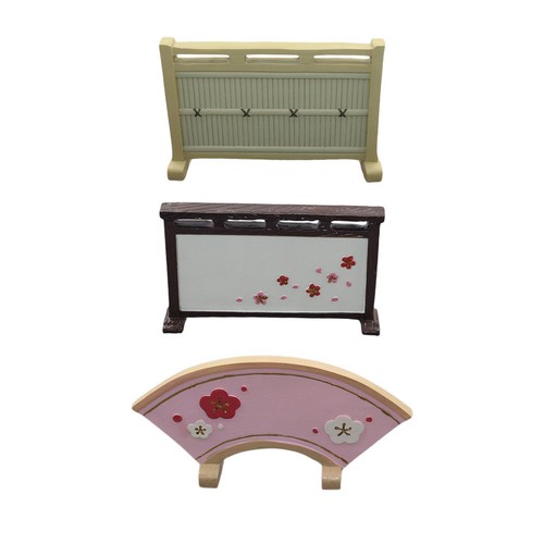 Japanese dolls house screen - dolls,