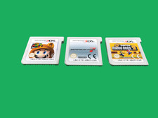 3pcs Nintendo 3DS games (EUR)