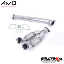 Milltek Y-Pipe Exhaust for Nissan GTR - Y Pipe Removes Secondary Cats SSXNI002