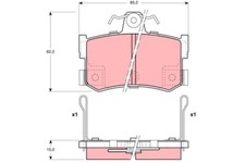 TRW GDB1169 Brake Pads, Brake