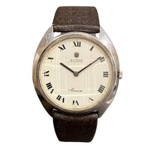 Waltham maxim manual winding - waltham,