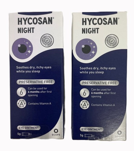 Hycosan night eye ointment - hycosan,