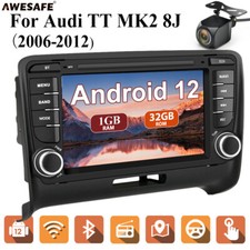 Android 12 For Audi TT MK2 2004-2018 camera Car Stereo Radio GPS SAT NAV SWC USB