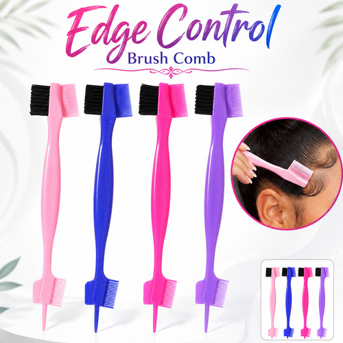 Edge control brush comb double - comb,