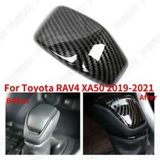 For 2019-21 Toyota RAV4 XA50 Gear Shift Knob Cover Accessories Carbon Fiber Look