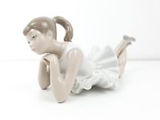 Nao By Lladro Enchanting Ballerina Laying Down "Ballet Serenity" Figure