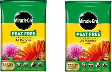 2 x 40L Miracle Gro Peat Free