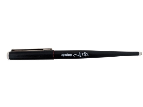 Vintage rotring artpen sketch - vintage,