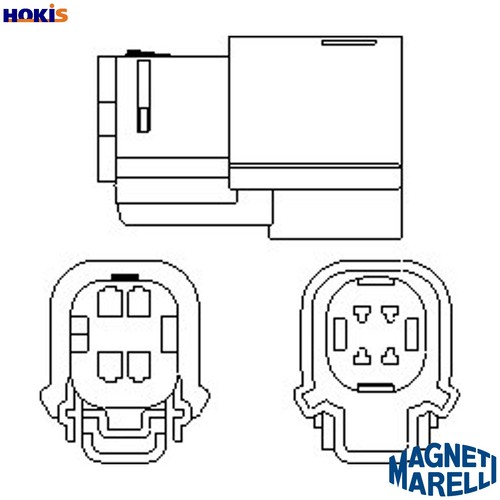 Lambda sensor 466016355179 for - sensor,