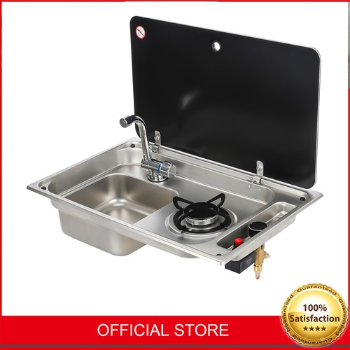 Sink cooker tap hob combi - sink,