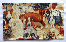 DOGS Jack Russell Boxer, Spaniels Terriers Paws Woof - Handmade cushion & pad #2