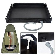 Portable shower pan foldable - shower,