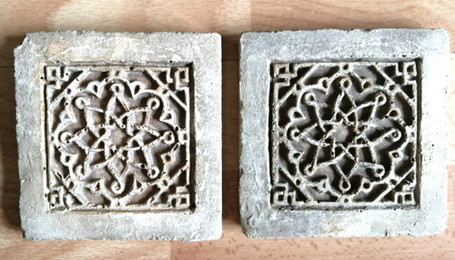 Moulded islamic geometric - x,