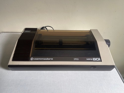 Commodore mps 801 - commodore, dot