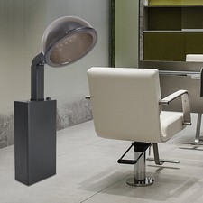 Black Corded Electric Salon Hair Dryer 1200W Hooded Hair Dryer with Timer 110V