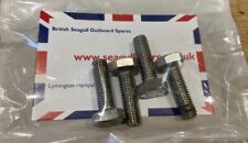 British Seagull Outboard Engine Head Bolts Stainless Steel X4  new