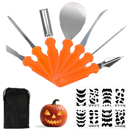 Halloween pumpkin carving - halloween,
