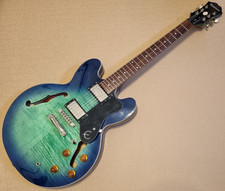 Epiphone Dot Deluxe Aquamarine Semi Hollow ES-335 Electric Guitar