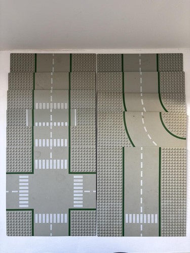 Lego road baseplates bundle - lego,